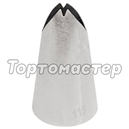 Насадка кондитерская #115 Листик Н-14
