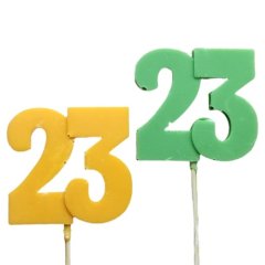 Молд силиконовый для леденцов "23" 1352