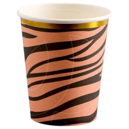 Стакан бумажный "Полосочки" 6 шт 9686149