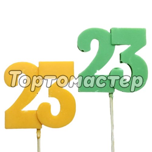 Молд силиконовый для леденцов "23" 1352