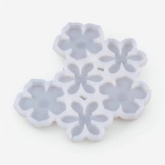 Форма силиконовая для леденцов "Цветы" 