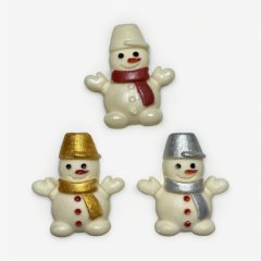 Фигурка из шоколадной глазури "Снеговик" 