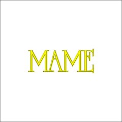 Набор топперов декоративных акриловых "Маме" Золото 7х2 см 3 шт ТСК203