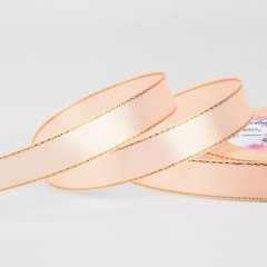 Лента для декора и упаковки Атласная Нежно-персиковая 15 мм 9179000