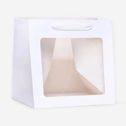 Пакет бумажный Белый 20х20х20 см 9608103